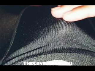 You_tease my THROBBING COCK until I_cum in my lycra tights