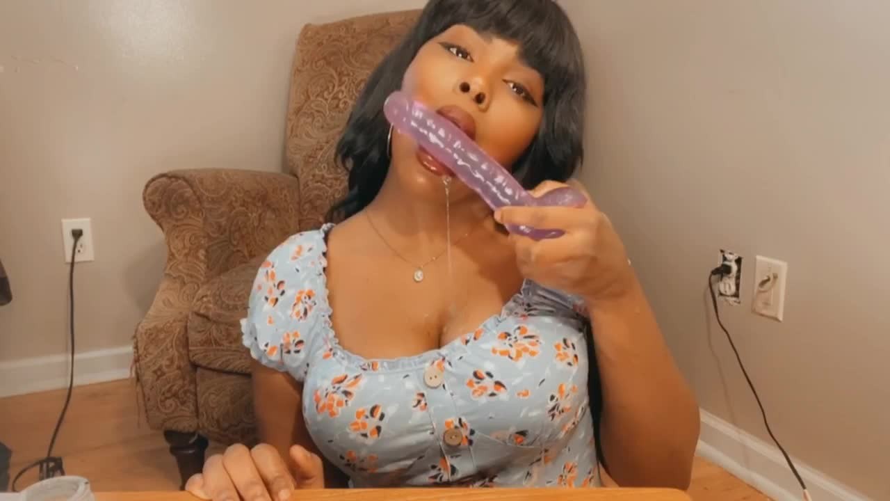 Adorable Ebony Sloppy Blowjob - Pornhub.com