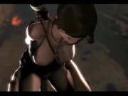 Preview 6 of ANIME HENTAI // Tomb Raider HOT COMPILATION