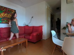 A mi hermanastra y su novio mientras follan a mi lado - Cherry Lips 4k