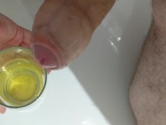 Piss, cum & spit cocktail