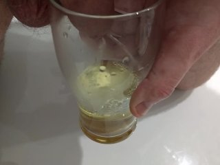 Piss, cum & spit cocktail