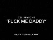 Preview 1 of Fucking Myself For Daddy - Erotic Audio for Men