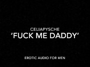 Preview 2 of Fucking Myself For Daddy - Erotic Audio for Men