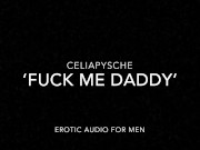 Preview 4 of Fucking Myself For Daddy - Erotic Audio for Men
