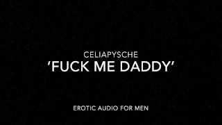 Fucking Myself For Daddy - Erotic Audio for Men 
