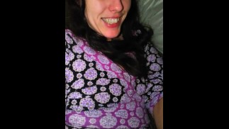 Happy Smiling Flatulent Camgirl Slut Pulls up Cute Dress to Show Hairy Anus Farts Farting!