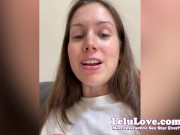 Preview 1 of Behind the scenes PORN vlog fingering cunt worshipping feet CEI ruined orgasms & more - Lelu Love
