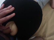 Preview 2 of CFMN Fucking a fleshlight  my wife's legs 4K