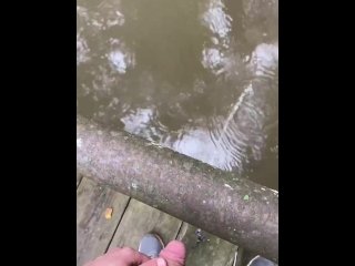 Eddie De Luca Pisses In River