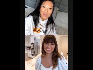 pornstar, Riley Reid, vertical video, Asa Akira