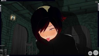 Ruby Rose 3D HENTAI Fucks In The Basement And Performs Ahegao