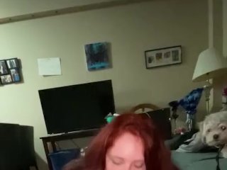 red head, milf, exclusive, blowjob