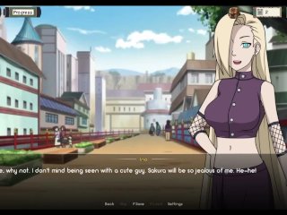 kunoichi tsubaki, naruto ino futa, big ass, big tits