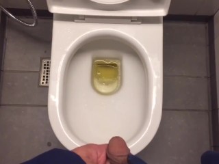 Voyeurism inside the Public Mens Washroom