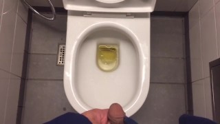 Voyeurism inside the Public Mens Washroom