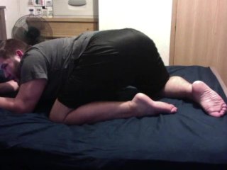 Luke Farts In Black Shorts