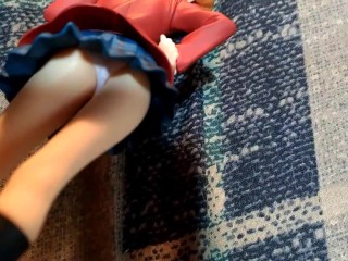 Figura Bukkake Giapponese Nerd Anime Hentai Masturbazione Sperma Eroina PrettyCure CureNero