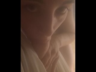 Getting my Dick Sucked in Public Sauna by two TEENS Zuzu Sweet Trukait screenshot number 2
