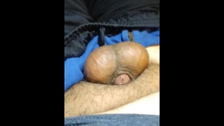 Small Chub Cock soaked with precum