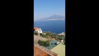 A Turist's POMPINO IN NAPOLI WITH A VIEW