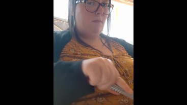 BBW SSBBW EATING A FULL ENGLISH WHILST OUT WITH FAMILY