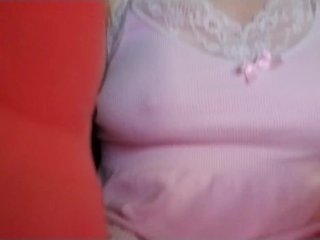 Asymmetrical tit close up large Areola