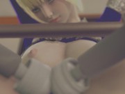 Preview 3 of FateZero: Saber Bound Pussy Torture