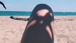 Walk On The Beach Ends With A Stranger Masturbating Me