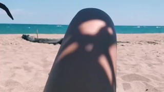 A Walk Along The Beach Ends With An Unknown Masturbating Himself
