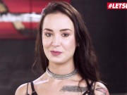 Preview 2 of HerLimit - Freya Dee Stunning Slovakian Teen First Anal Scene With BBC - LETSDOEIT