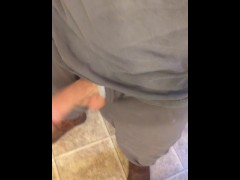 Balls cock and cowboy boots 