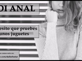 JOI Anal. La_Dueña Del Sex Shop Quiere Probar Unos Juguetes_Contigo.