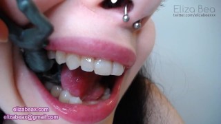 ARMY MAN CHEWED UP CLOSE VORE BY GIANTESS