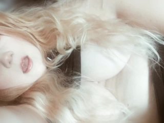 blonde, cute, big tits, big boobs