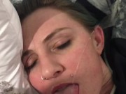 Preview 2 of Surprise Wake Up Facial For My Wife
