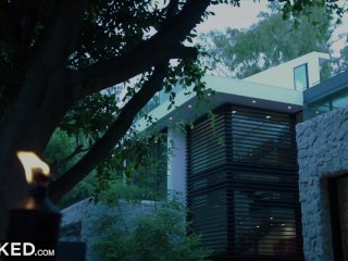 BLACKED Exhibitionist Naomi fucks BBC for voyeur neighbor screenshot number 0