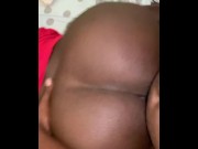 Preview 1 of Big black ass booty can’t take dick 1❤️❤️(trending)