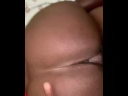 Preview 5 of Big black ass booty can’t take dick 1❤️❤️(trending)