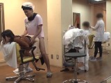 Japanese risky public sex in hair salon Rui Hizuki