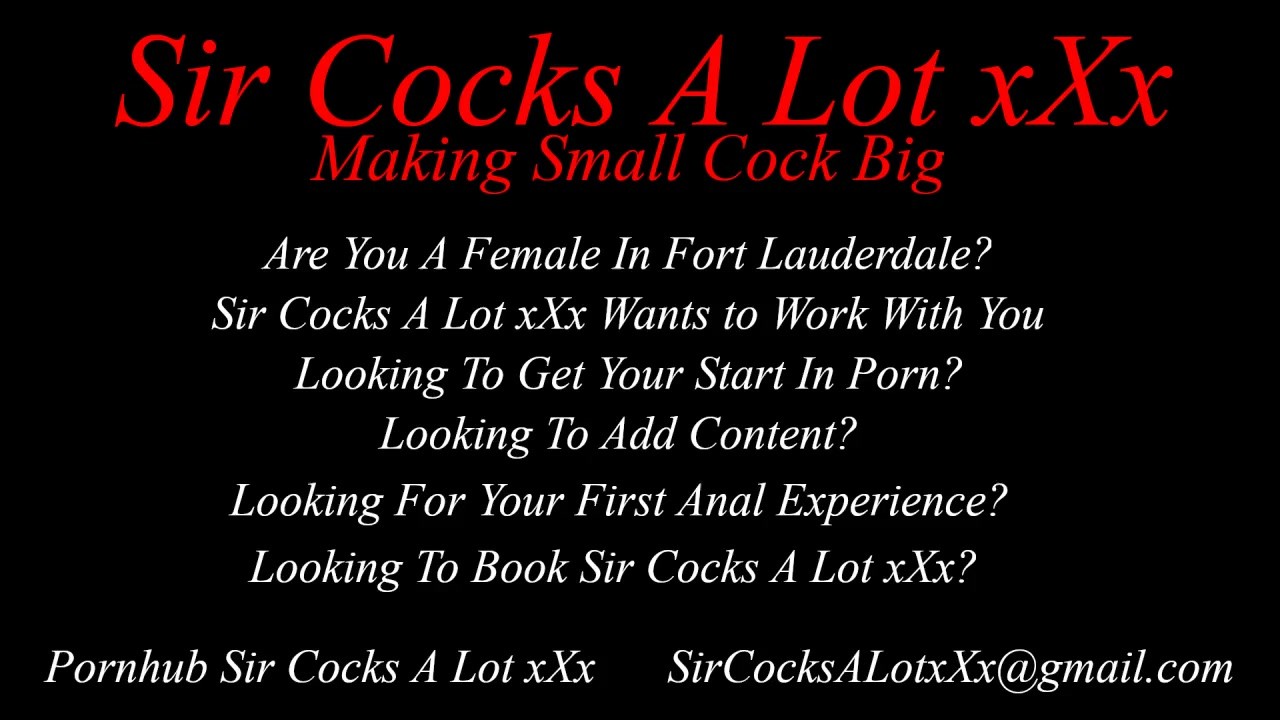 Quotes Xxx - Sir Cocks a Lot XXX Male Porn Star Casting Hiring Jobs Female Fort  Lauderdale Miami Florida Escorts - Pornhub.com