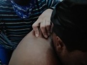 Preview 1 of Fat black teacher fucks with student 2