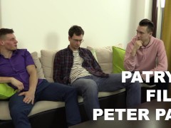 Video Polish milf banged by three boys
