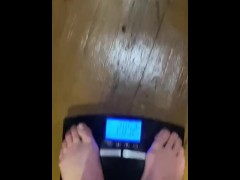 My weigh in after 3 months
