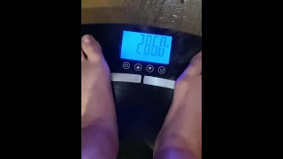 My weigh in after 3 months