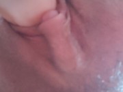 FTM Super Close Up Edging and Pulsating Pussy