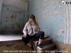 Русская студентка публично сосет и трахается в заброшенной школе (английские субтитры) - Screenshot 1 of 16 - Schoolgirl