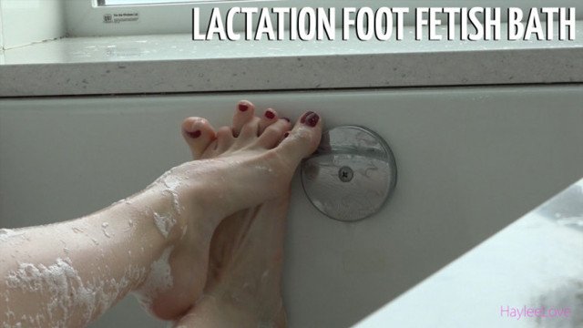 Watch Bondage Video:Lactation Foot Fetish Bath