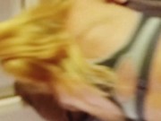 Big booty blonde fucked by boyfriend