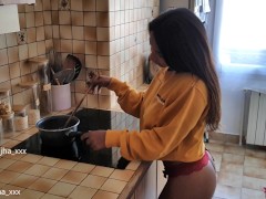 Video Latika Jha - LJ_015 - Asian / Indian Teen with Huge Boobs Gettin Fucked in her Kitchen / Amateur